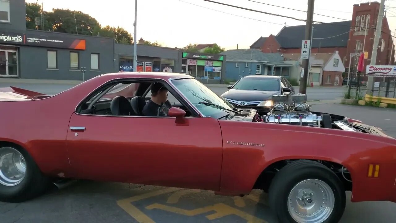 Alpha Chad in his El Camino