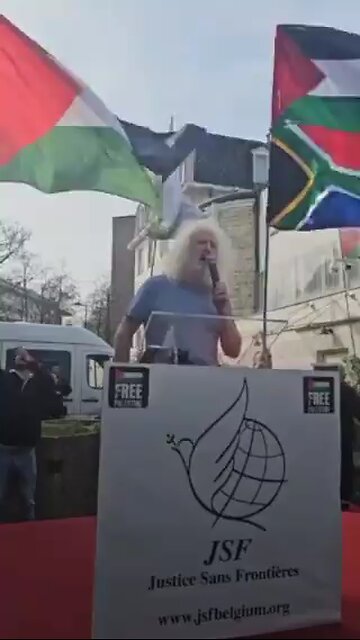 Irish MEP Mick Wallace on Israeli genocide
