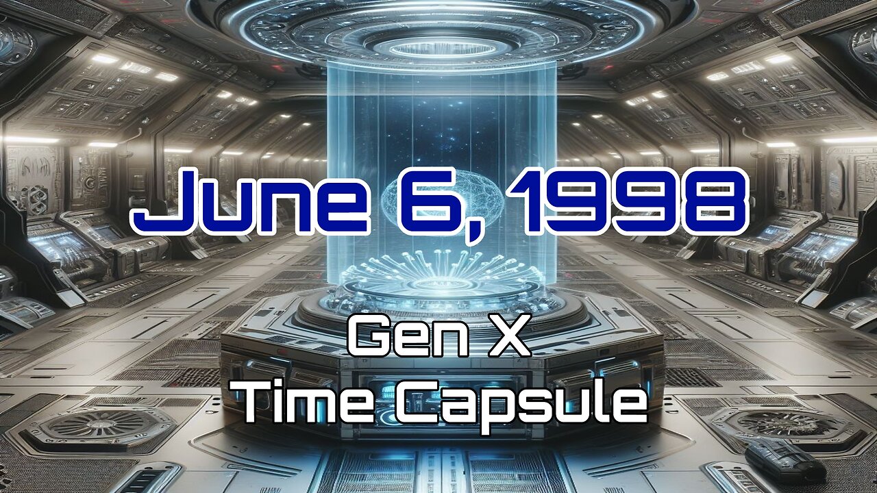 June 6th 1998 Gen X Time Capsule