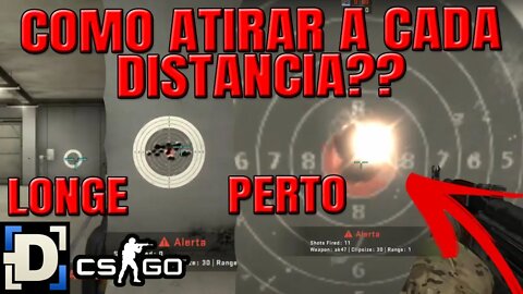 CSGO - Como atirar a cada distância? Spray, Rajadas e Taps