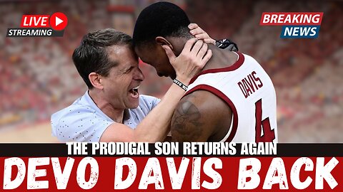 Devo Davis Returns! The Prodigal Son Returns Again | WuPig Podcast Reaction