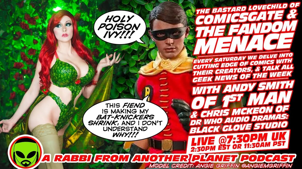 Comicsgate Conquers Saturdays!!! With Andy Smith of 1st Man and Chris McKeon of Black Glove studio