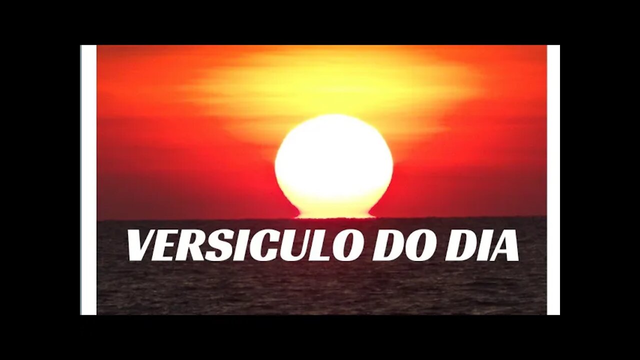 VERSÍCULO DO DIA 19/04/2022.