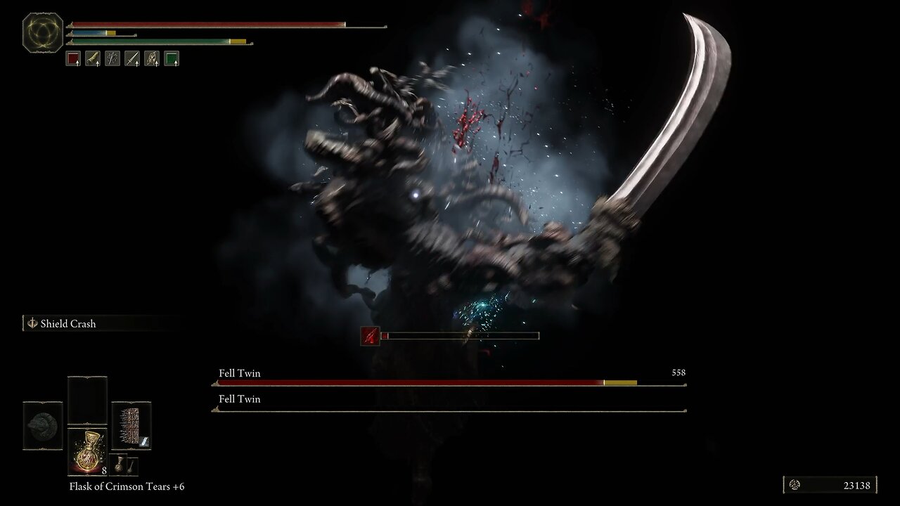 Elden Ring SHIELD RUN | Fell Twins