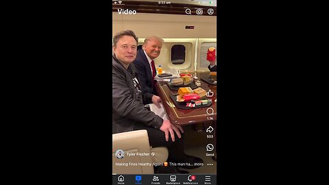CGI : Trump, Musk, RJK Jr McDonalds