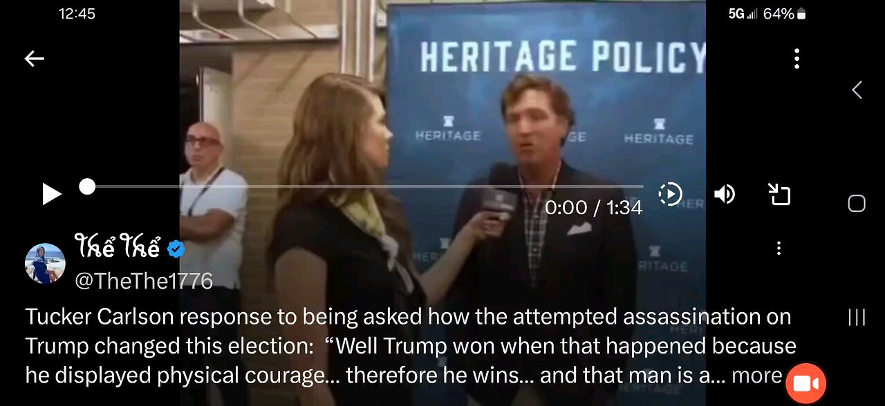 Tucker Carlson says it so well