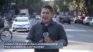 Cinto de segurança: condutor que não usa o acessório está mais vulnerável aos traumas