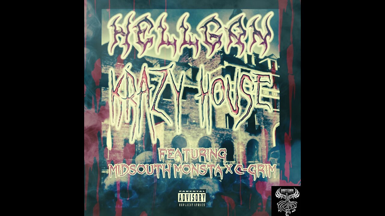 Hellgan - Krazy House - Ft. Midsouth Monsta & C-Grim