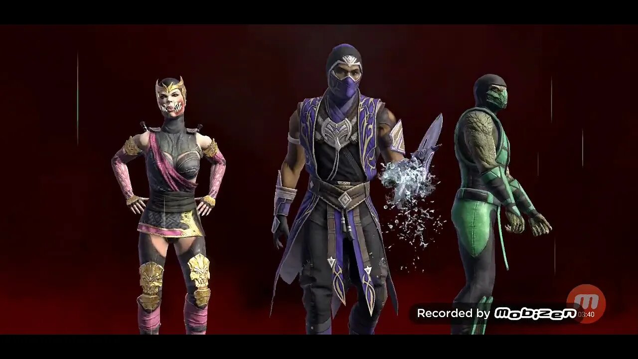 Klassic Reptile team vs Boss MK11 Rain team fatal tower floor 60.