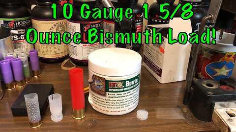 10 Gauge 1 5/8 Ounce #4 Bismuth Load!