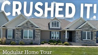 They CRUSHED IT with this Amazing Modular Home | Home Tour