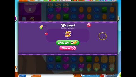 Candy Crush Level 3546 Talkthrough, 26 Moves 0 Boosters