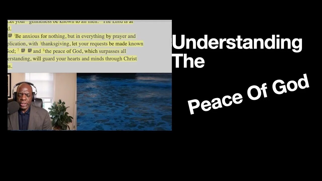 Understanding The Peace Of God 10/1/23