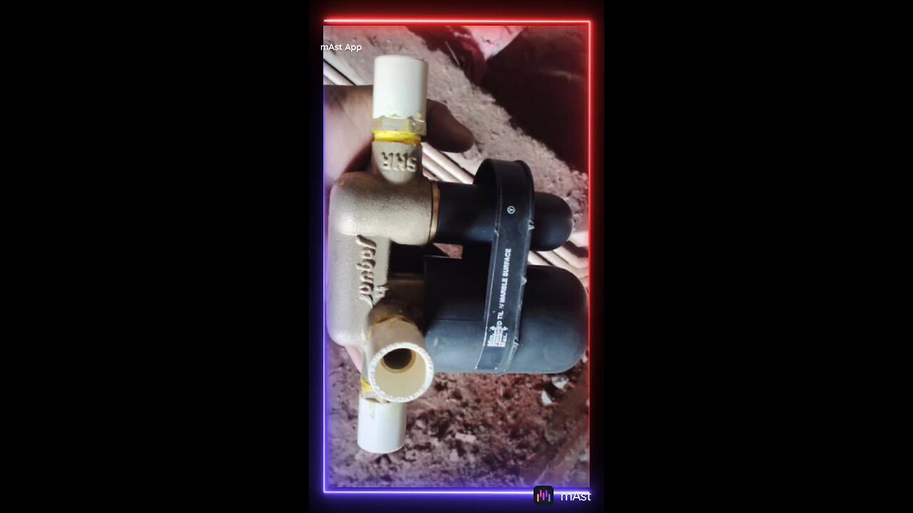my new fitting plumbing