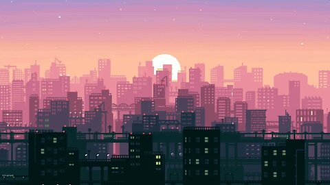 Lively Wallpaper - Pixel City