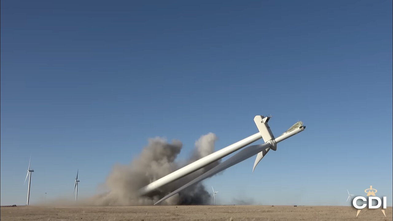 CDI - Wind Turbine Implosion Compilation