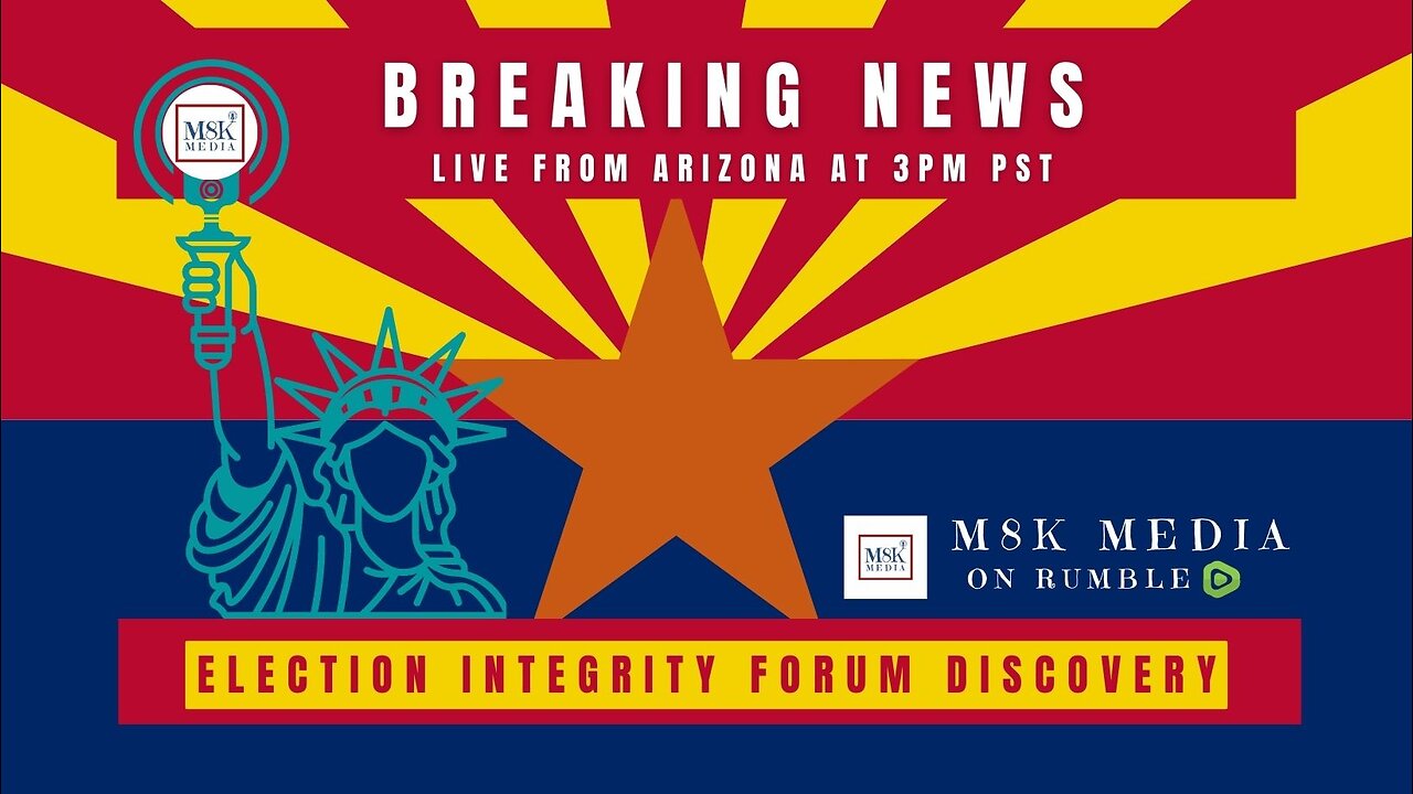 LIVE ARIZONA ELECTION PRESS CONFERENCE ON SIG VERIFY DISCOVERY! Begin at 43:00 minute mark, as event started late