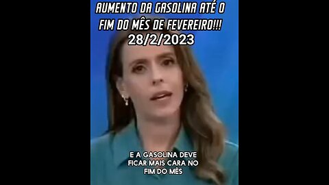 Aumento da gasolina