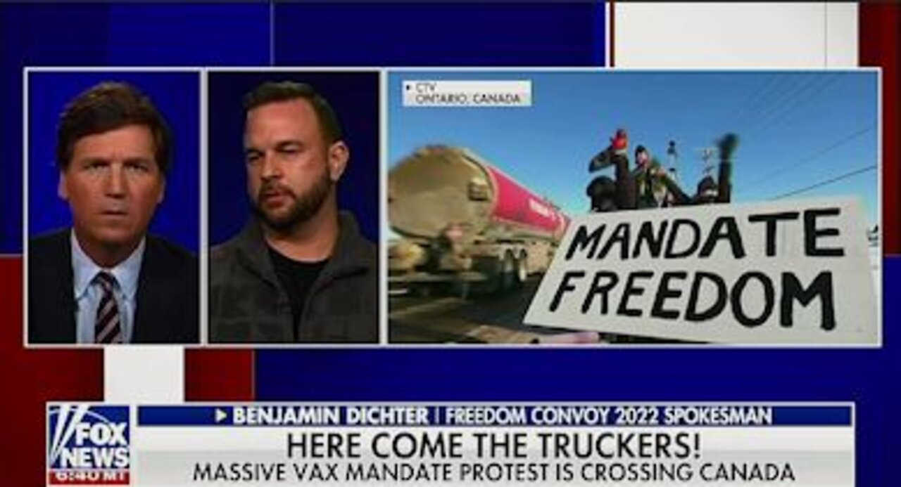 Freedom Convoy Spokeman responds regarding Canadian Truckers Interview