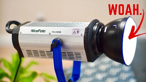 Portable Sunlight: The Nicefoto HA-3300B Video Light