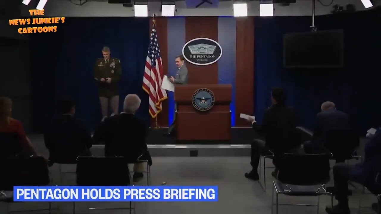 Biden's Pentagon spokesman walks away from a question about ISIS being released by the Taliban.