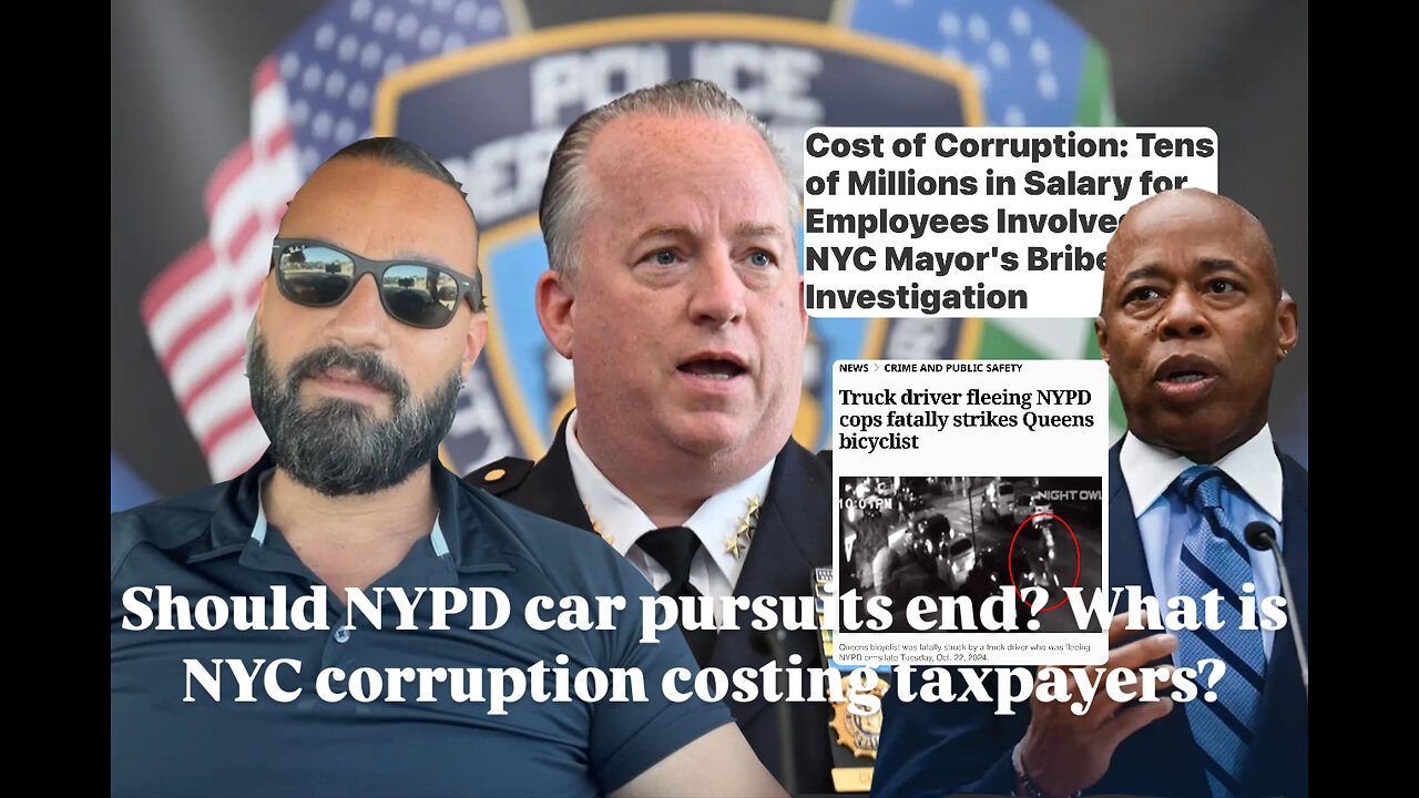 Should NYPD car pursuits end? What is NYC corruption costing taxpayers? | Episode 27