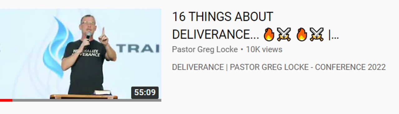 Greg Locke Proving That Christian Deliverance is Unbiblical