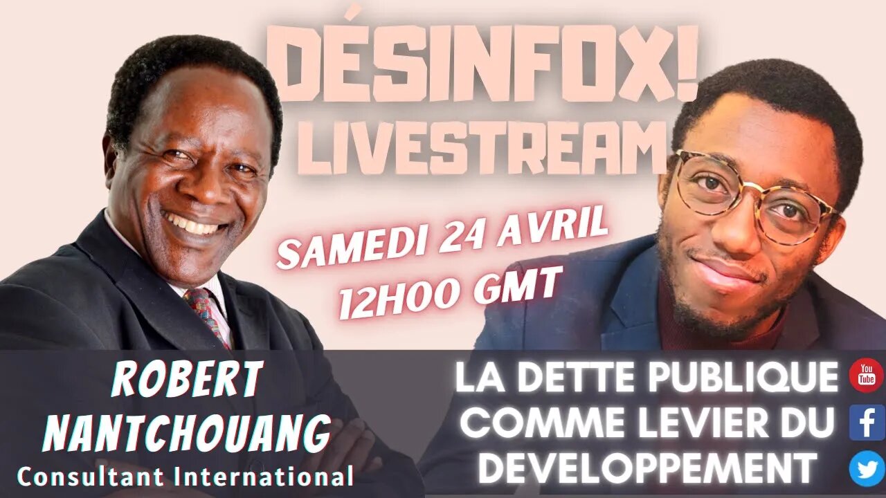 Comprendre la DETTE PUBLIQUE de l'Etat - DESINFOX #22 avec Robert Nantchouang