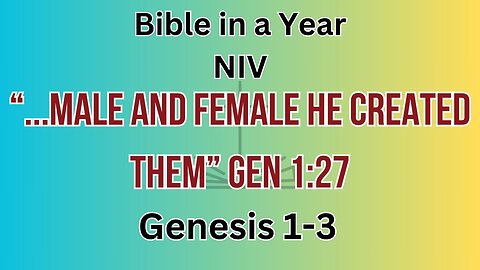 Genesis 1-3