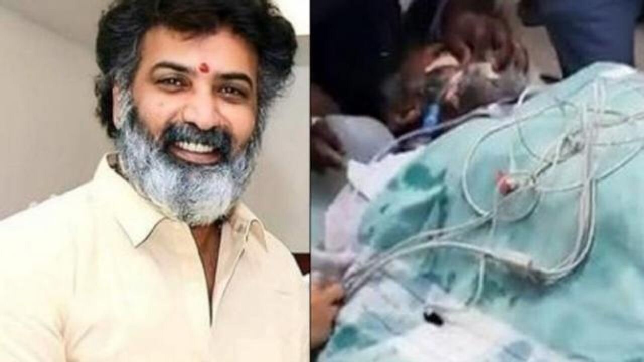 Indian actor Taraka Ranta collapses during Political Rally...