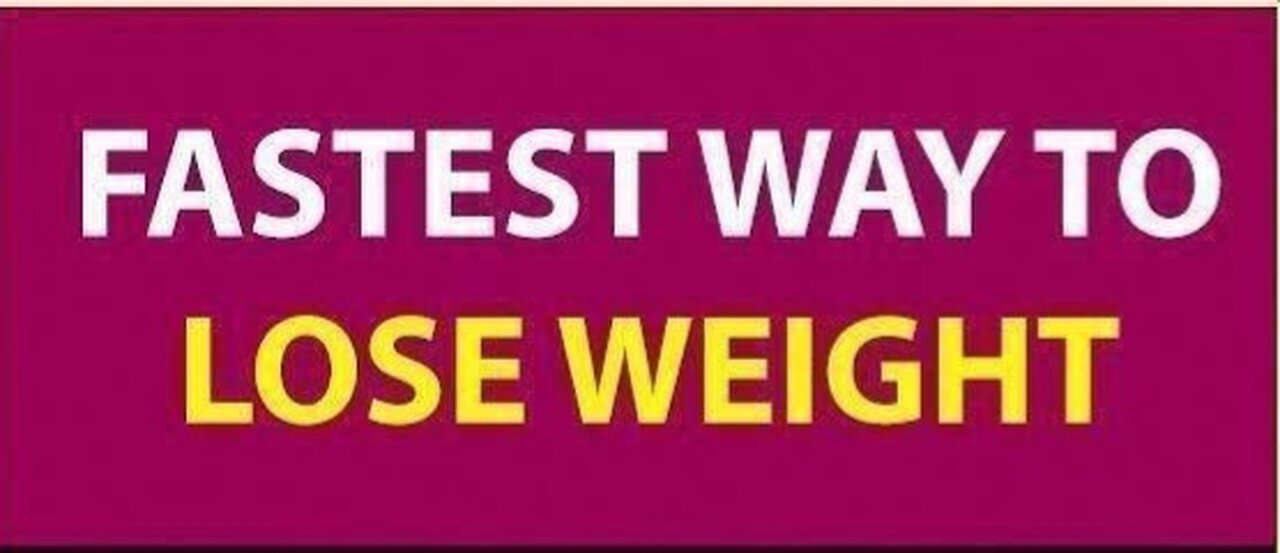 How to loss weight without exercise?