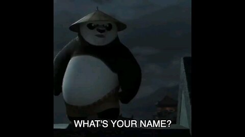 Hilarious Kung Fu Panda Deleted Scene: Po's 'What's Your Name?' Moment!