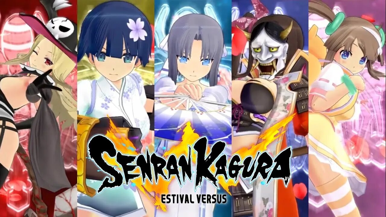 Senran Kagura: Estival Versus (PS4) - Shinobi Transformations (Gessen Girls)