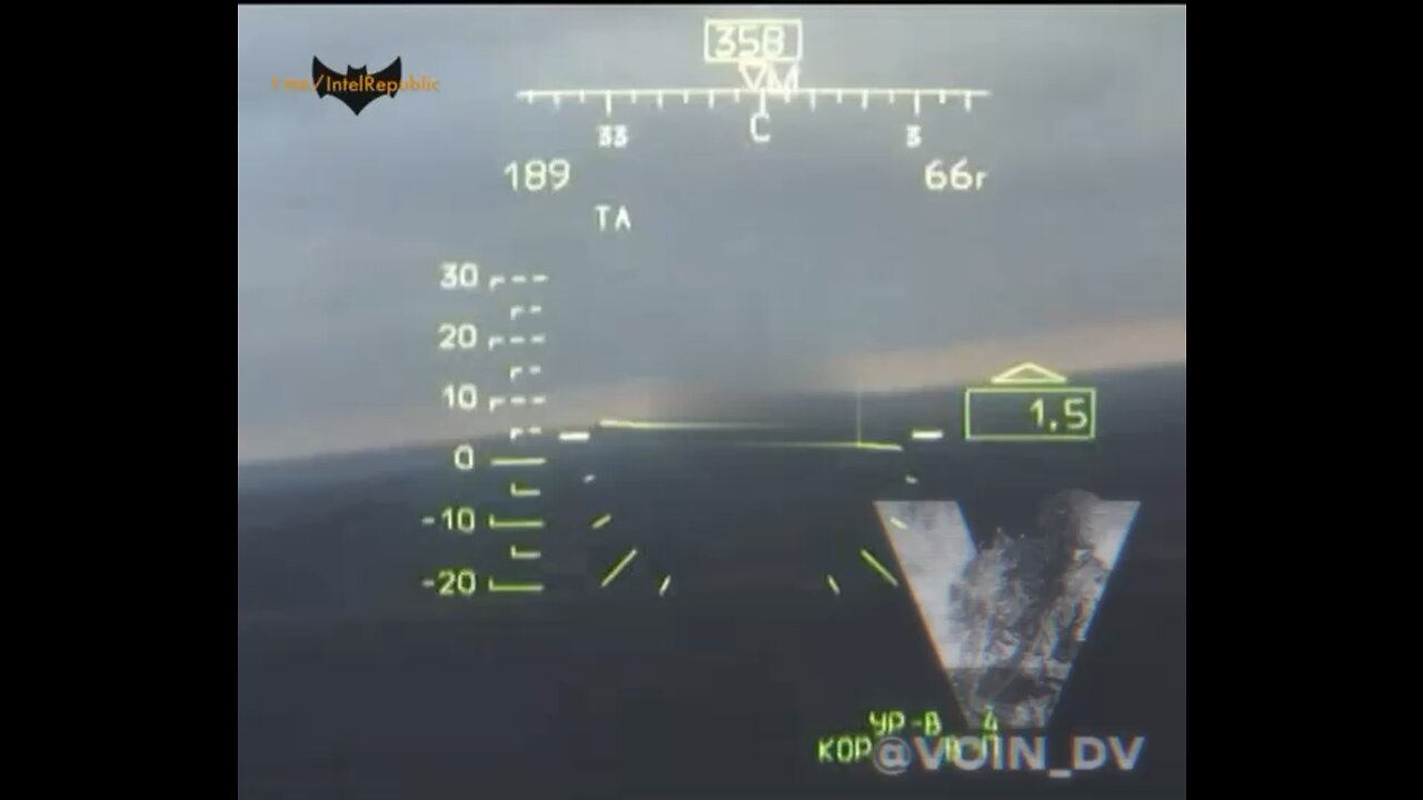 KA-52 attack helicopter targets Ukrainian position