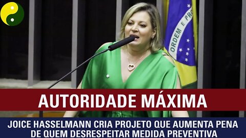 Joice Hasselmann cria projeto que aumenta pena de quem desrespeitar medida preventiva