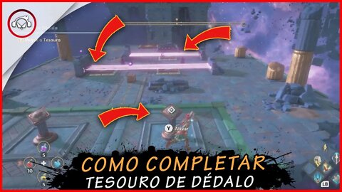 Immortals Fenyx Rising, Como completar Tesouro de Dédalo | Super Dica