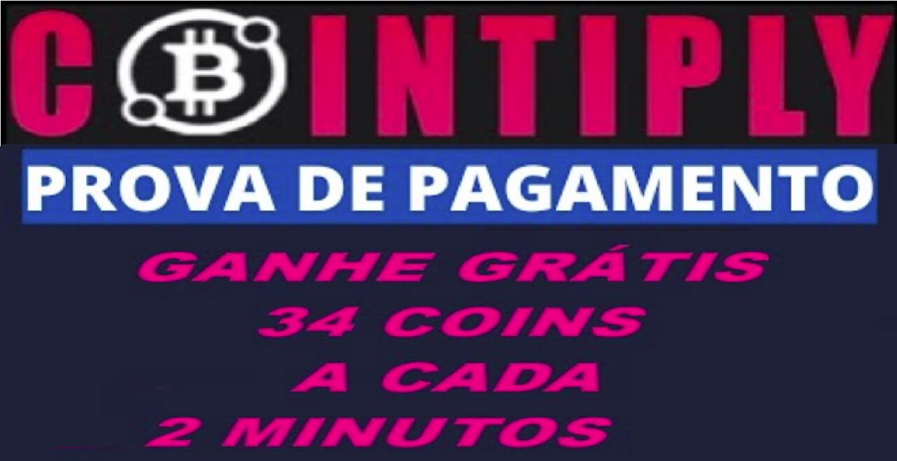 【CONTIPLAY】Tutorial Completo | Ganhe a cada 2 Minutos 34 COINS Grátis | Prova de Pagamento | #Crypto