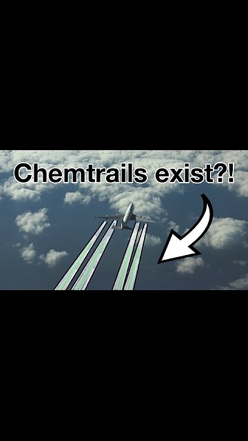 Observe Closely as the CHEMTRAIL Plane switches OFF the Sprayers