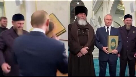 What is The benefit of kissing the Quran for Putin?