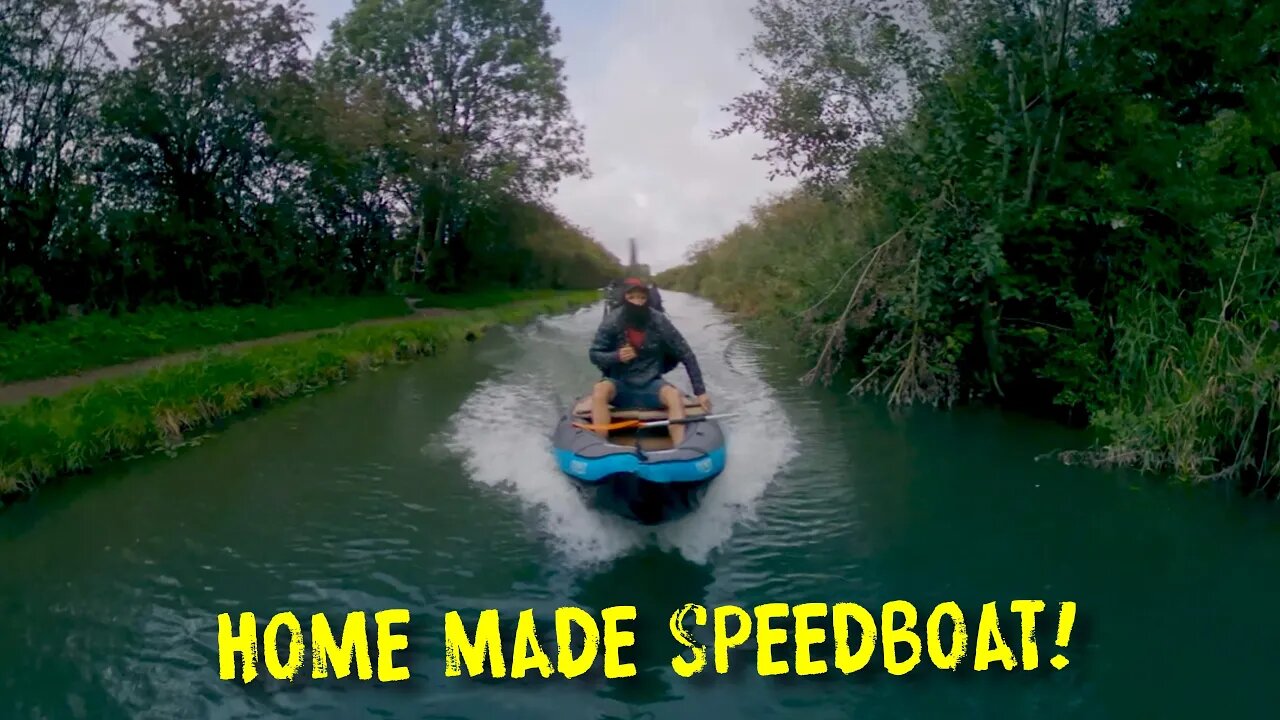 Home Made SPEED BOAT!