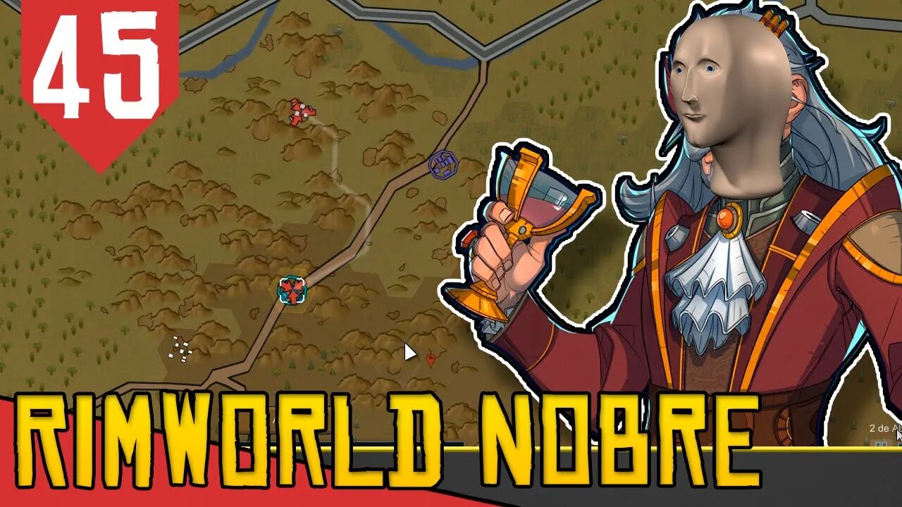 A Grande SteelRoad - Rimworld Royalty Base Aberta #45 [Gameplay Português PT-BR]