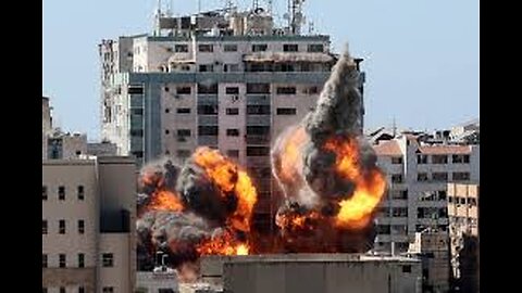 Israel has retaliatad aftar palestinian forces launched a surpise rocket and gunman attack