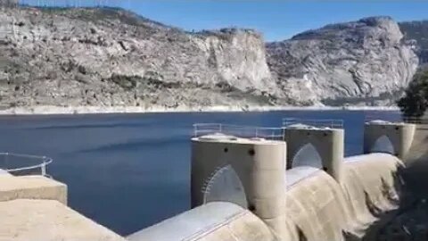 Hetch Hetchy Reservoir In Yosemite National Park