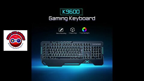 Delux K9600 RGB Backlight Gaming Keyboard