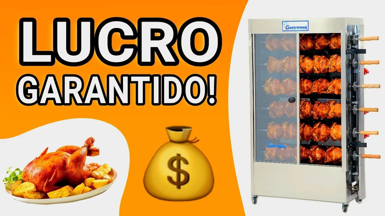 Máquina de Assar Frango: 05 Dicas de Como Vender Frango Assado e Ganhar Dinheiro