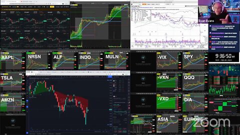 LIVE: Morning Market Trading | $NRSN $ALF $INDO $MULN (FEB 28, 2022)