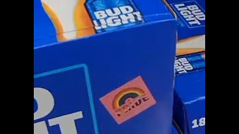 Bud Light Funny Boycott Sticker Bomb - Anheuser Busch