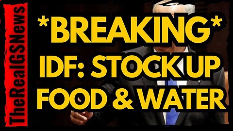 BREAKING ⚠️ IDF INSTRUCT ISRAELI TO PREPARE FOR 3 DAY STAY IN BOMB SHELTER - BENJAMIN WAR SPEECH