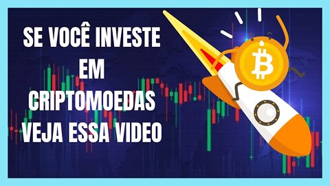 URGENTE! BITCOIN E CRIPTOMOEDAS PODE ESTAR FAZENDO MAIS UM GRANDE MOVIMENTO DE BAIXA