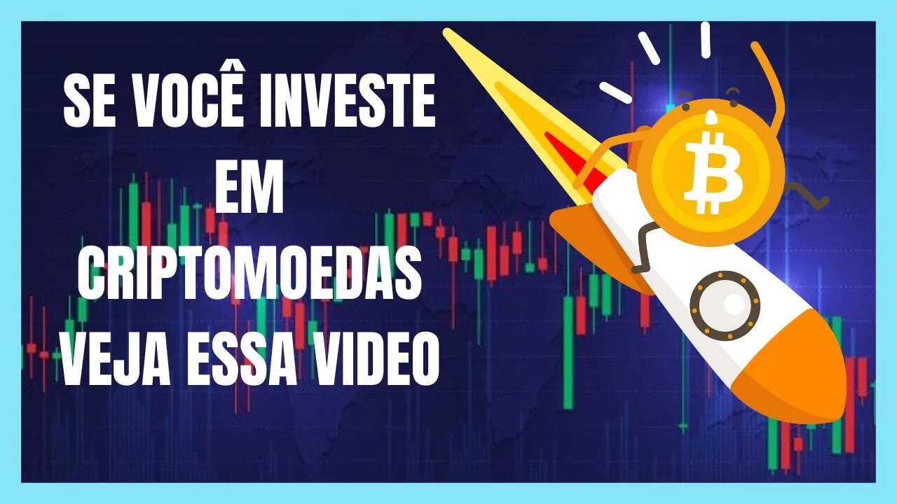 URGENTE! BITCOIN E CRIPTOMOEDAS PODE ESTAR FAZENDO MAIS UM GRANDE MOVIMENTO DE BAIXA